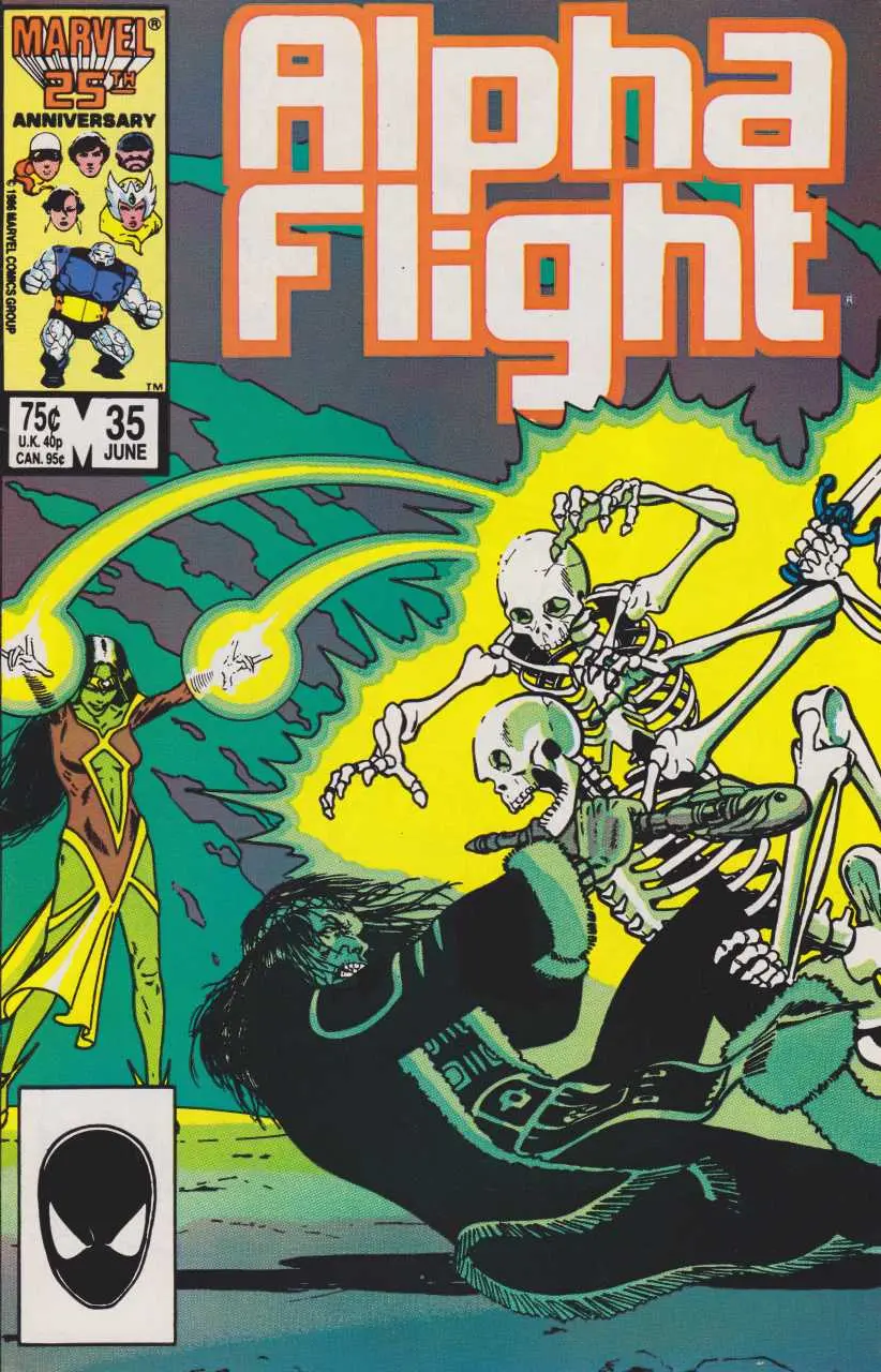 Alpha Flight (Vol 1) #35 Vf 1