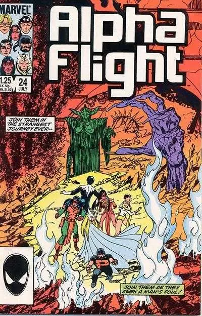 Alpha Flight (Vol 1) #24 Vf 1
