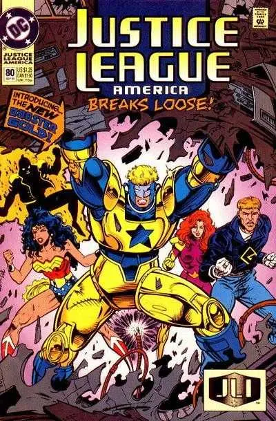 Justice League America (Vol 1) #80 Vf 1