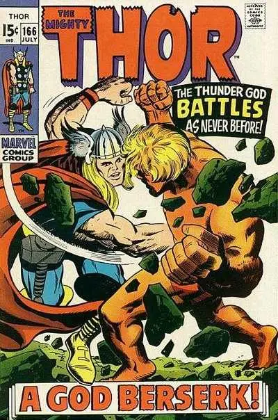 Mighty Thor (Vol 1) #166 Gd 1