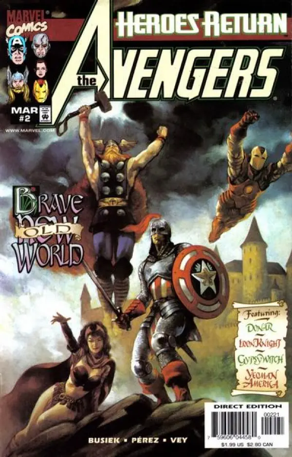 The Avengers (Vol 3) #2 Ray Lago Variant Nm 1