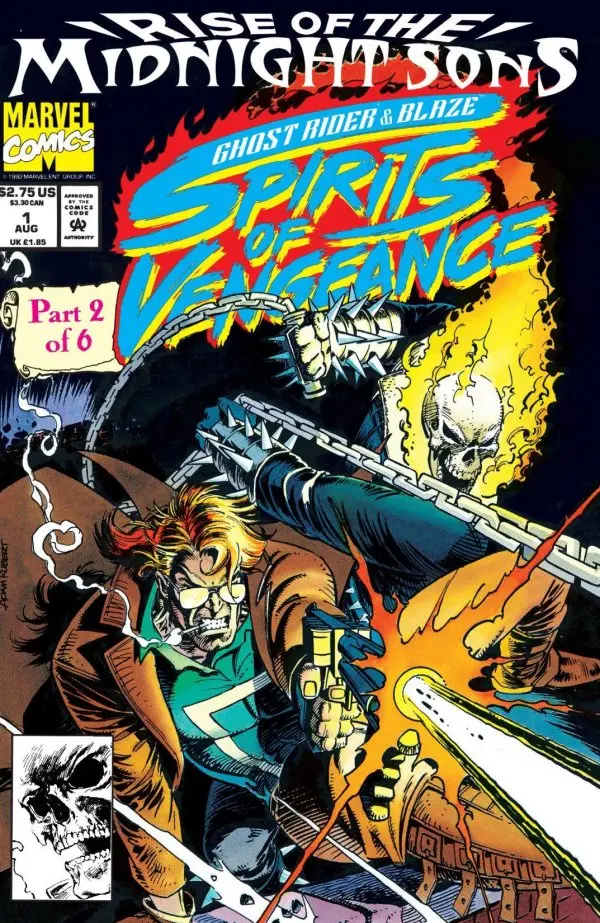 Ghost Rider/Blaze: Spirits Of Vengeance (Vol 1) #1 Vf 1