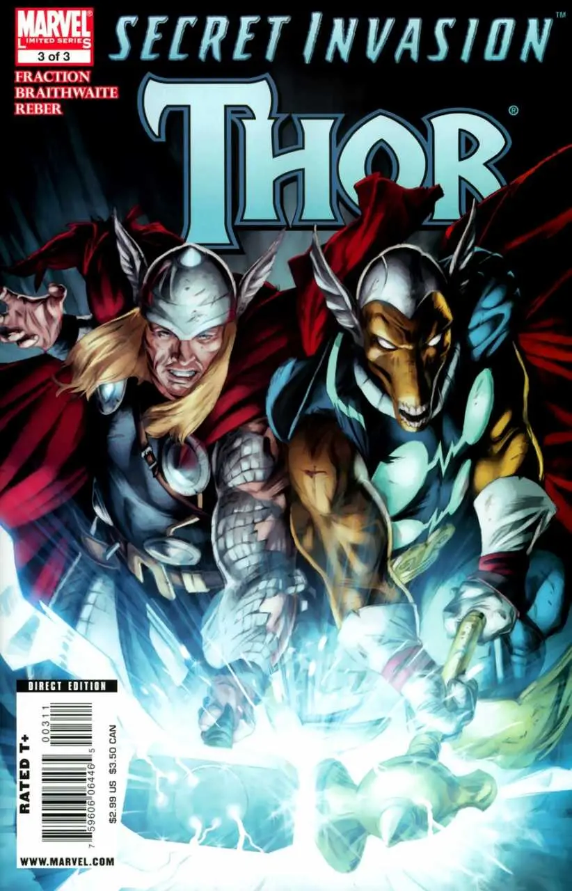Secret Invasion: Thor (Vol 1) #3 (Of 3) Vf 1