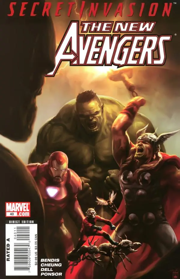 The New Avengers (Vol 1) #40 Vf 1