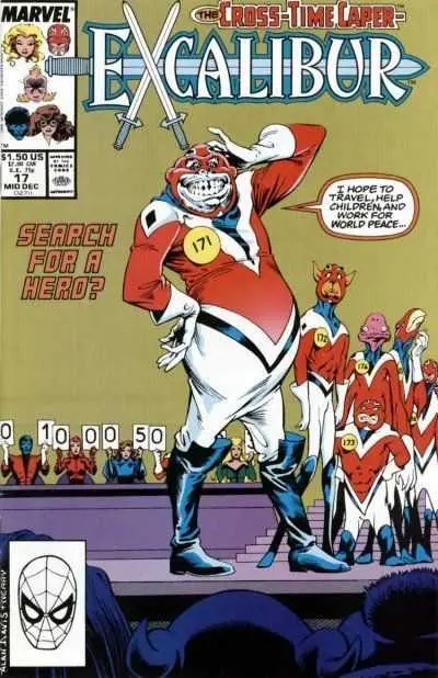 Excalibur (Vol 1) #17 Vf 1