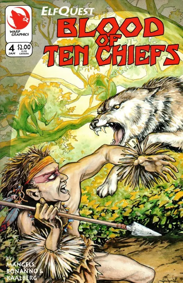 Elfquest: Blood Of Ten Chiefs (Vol 1) #4 Vf 1