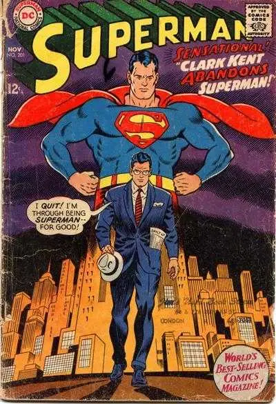 Superman (Vol 1) #201 Fr 1