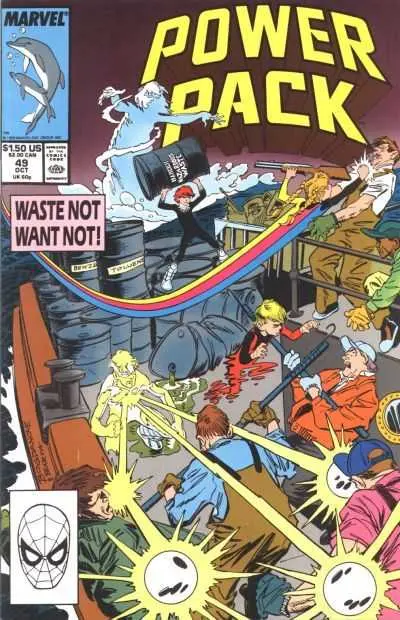 Power Pack (Vol 1) #49 Vf 1