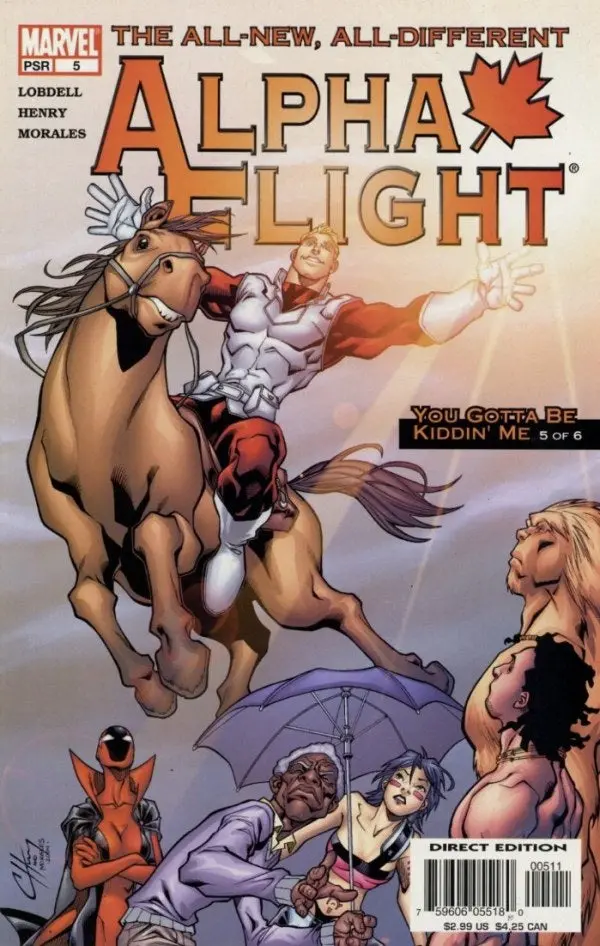 Alpha Flight (Vol 3) #5 Vf 1