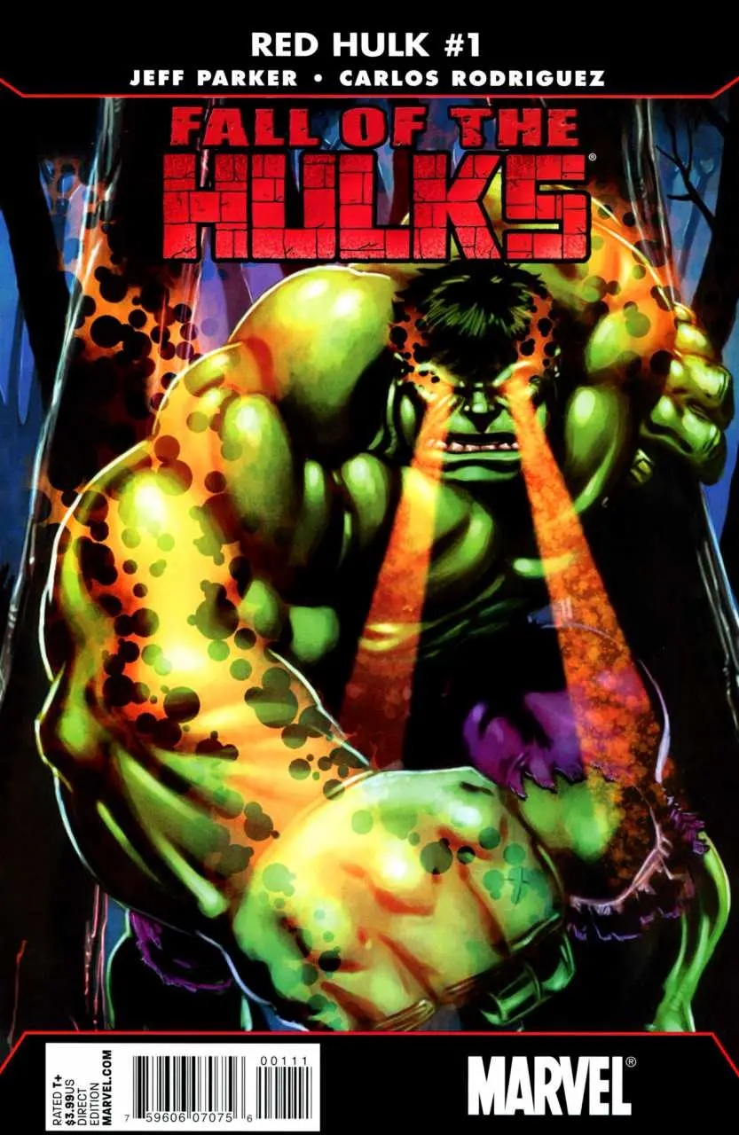 Fall Of The Hulks: Red Hulk (Vol 1) #1 Vf/Fn 1