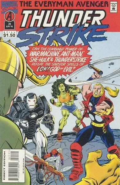 Thunderstrike (Vol 1) #21 Vf 1