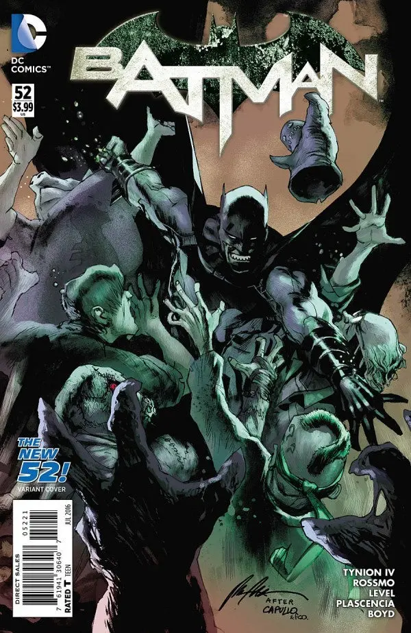 New 52 Batman #52 Variant Edition Nm 1