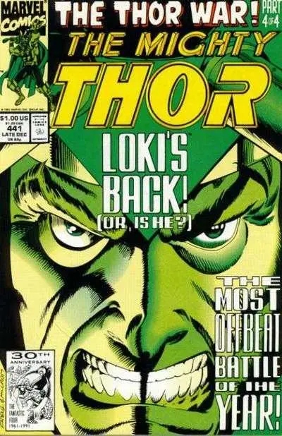 The Mighty Thor (Vol 1) #441 Vf 1