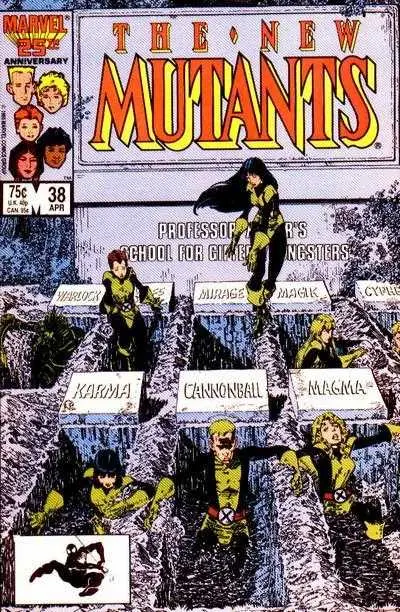 The New Mutants (Vol 1) #38 Vf 1
