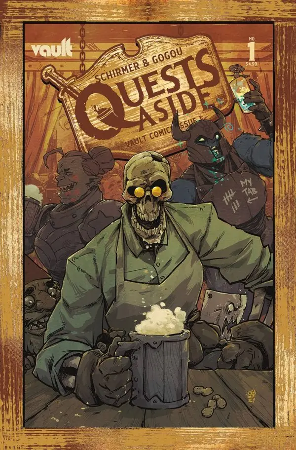 Quests Aside (Vol 1) #1-5 Complete Set Nm 1