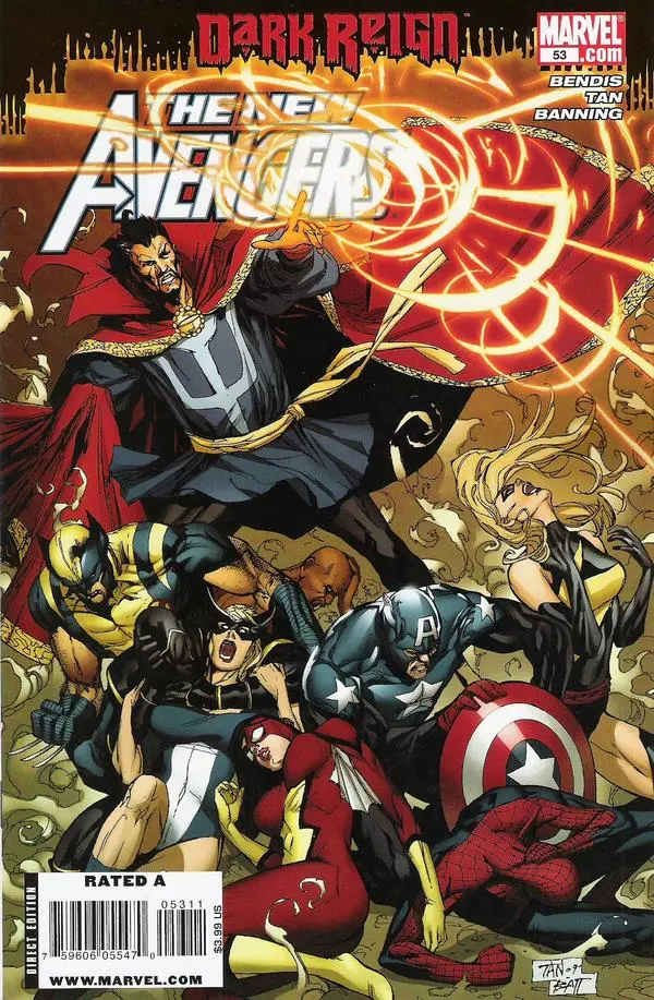 The New Avengers (Vol 1) #53 Vf 1