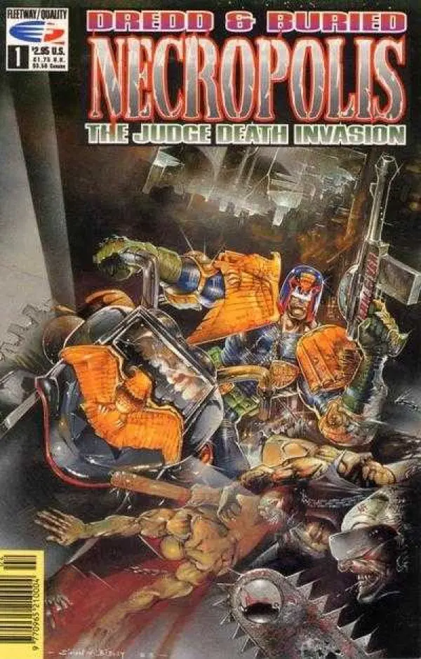 Dredd & Buried: Necropolis - The Judge Death Invasion (Vol 1) #1-9 Complete Set Vf 1
