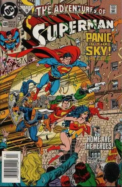 Adventures Of Superman (Vol 1) #489 Nm 1