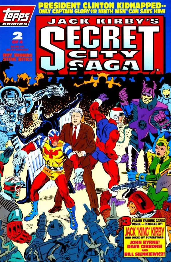 Secret City Saga (Vol 1) #2 (Of 4) Nm 1
