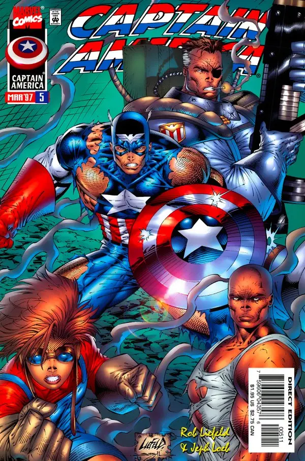 Captain America (Vol 2) #5 Vf 1