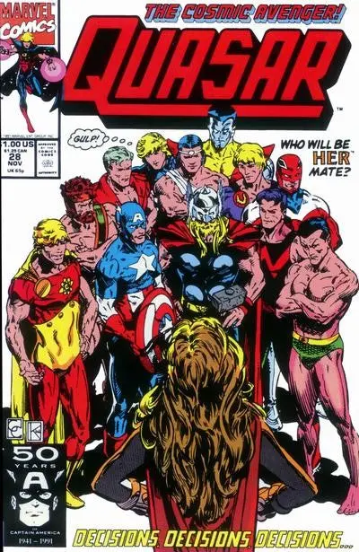 Quasar (Vol 1) #28 Vf 1