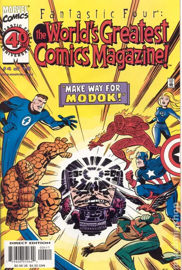 Fantastic Four: The World's Greatest Comics Magazine #4 (Of 12) Nm 1