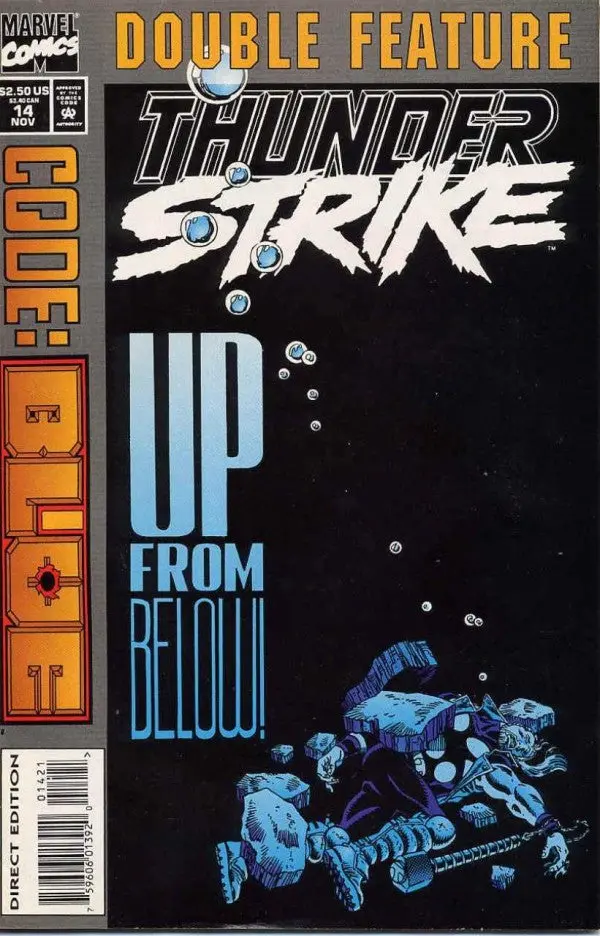 Thunderstrike #14 Marvel Double Feature Cover Nm 1