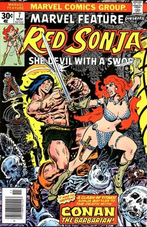 Marvel Feature Presents... Red Sonja (Vol 2) #7 Fn/Vf 1