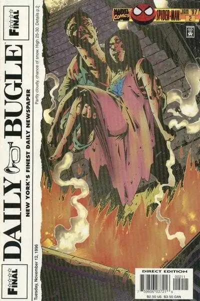 Daily Bugle (Vol 1) #1-3 Complete Set Vf 2