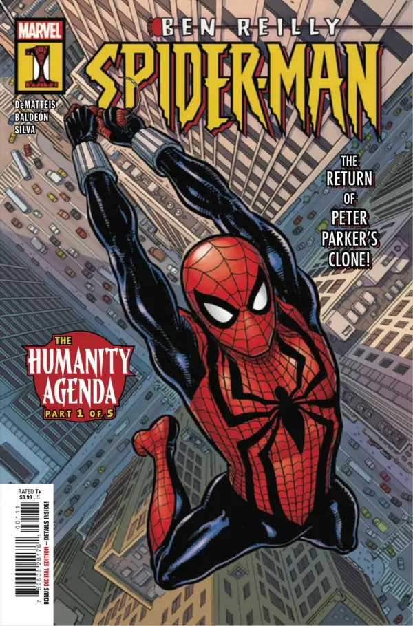 Ben Reilly: Spider-Man (Vol 1) #1 Nm 1