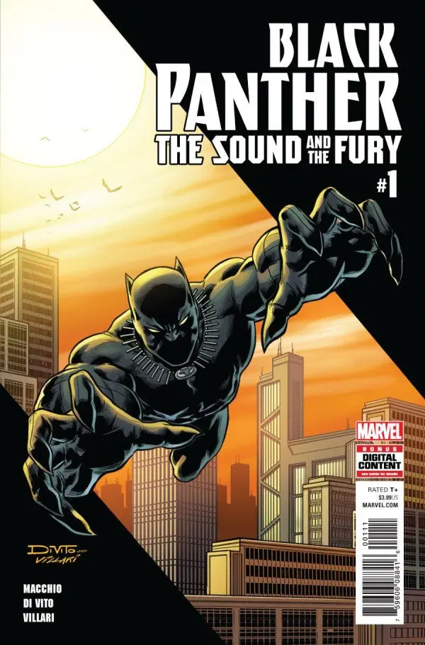 Black Panther: The Sound And The Fury (Vol 1) #1 Nm 1