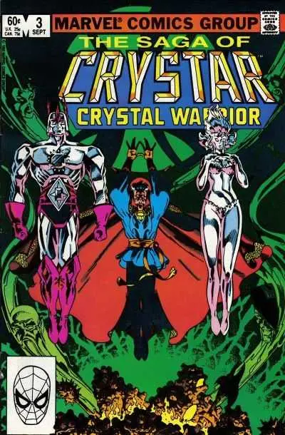 The Saga Of Crystar, Crystal Warrior (Vol 1) #3 Vf 1