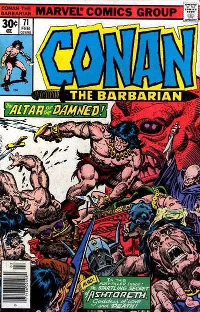 Conan The Barbarian (Vol 1) #71 Nm 1