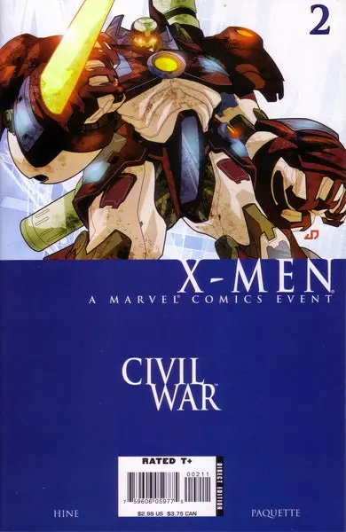 Civil War: X-Men #2 Nm 1