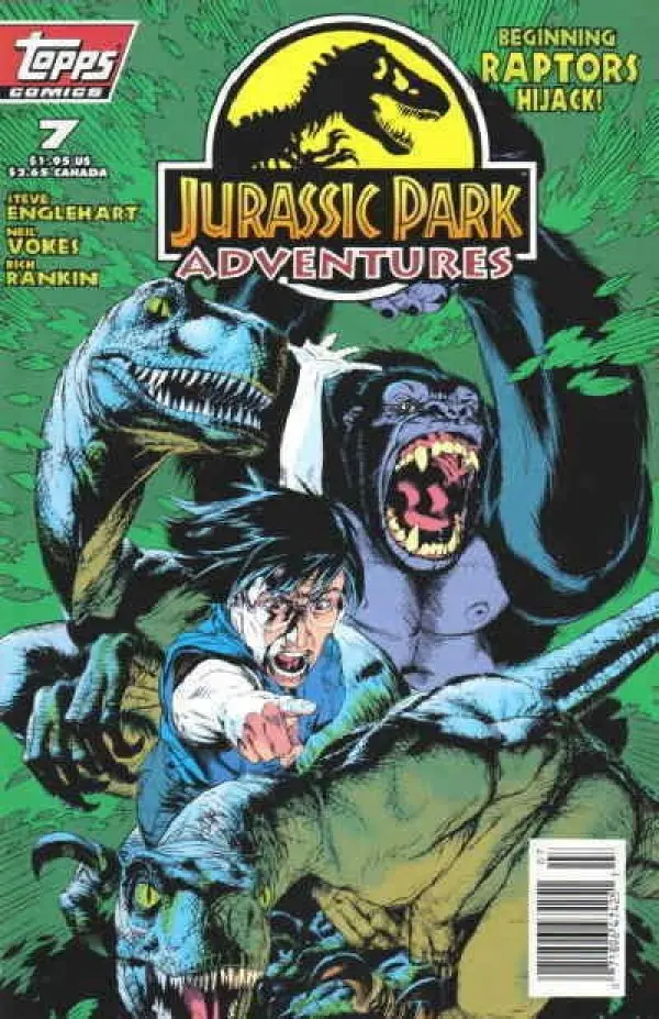 Jurassic Park Adventures (Vol 1) #7 Vf 1