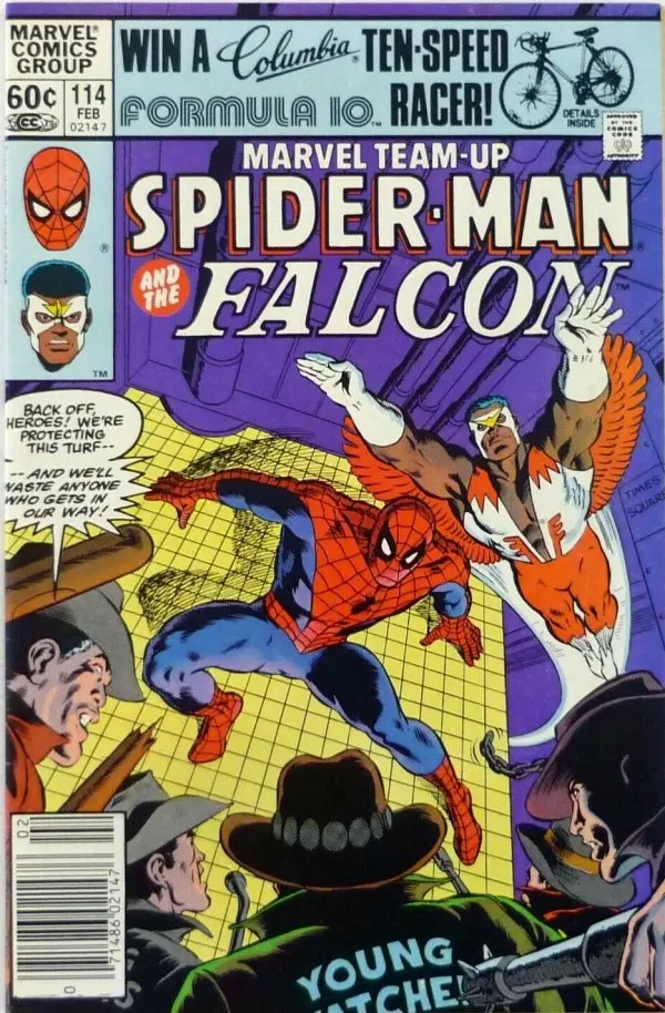 Marvel Team-Up Featuring Spider-Man And Falcon #114 1