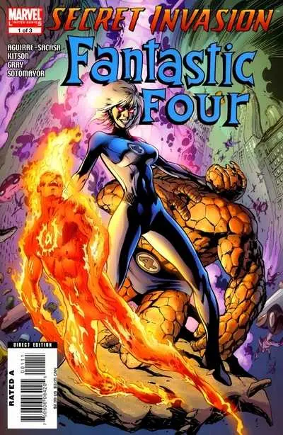 Secret Invasion: Fantastic Four (Vol 1) #1 (Of 3) Nm 1