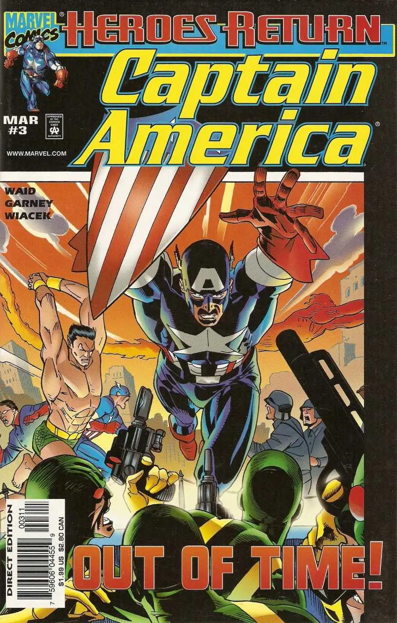 Captain America (Vol 3) #3 Nm 1