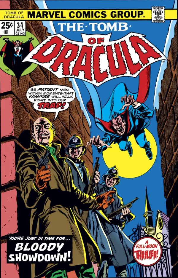 The Tomb Of Dracula (Vol 1) #34 Fn 1