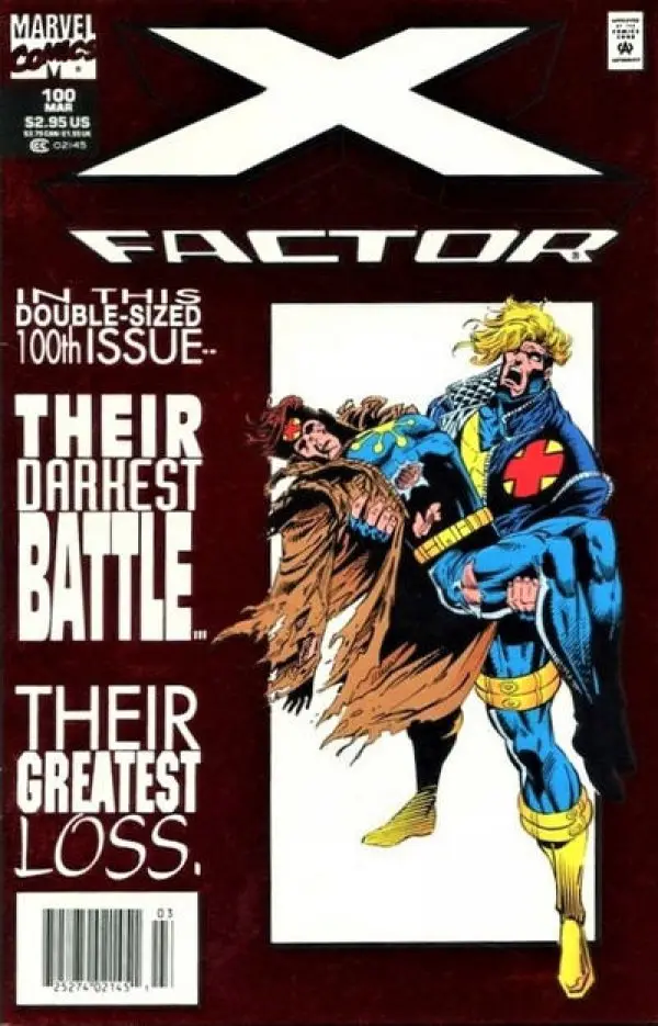 X-Factor (Vol 1) #100 Foil Newsstand Edition Vf 1