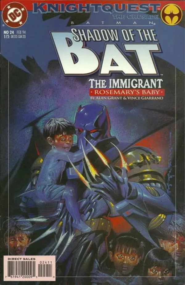Batman: Shadow Of The Bat (Vol 1) #24 Vf 1