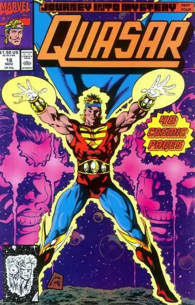 Quasar (Vol 1) #16 Vf 1