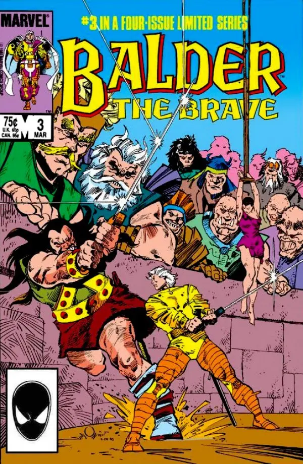 Balder The Brave (Vol 1) #3 (Of 4) Fn 1