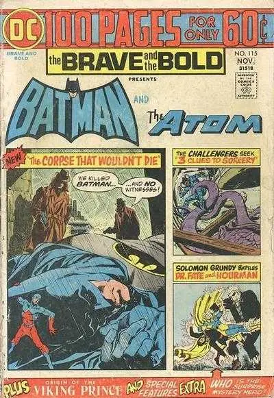 The Brave And The Bold (Vol 1) #115 Fn 1
