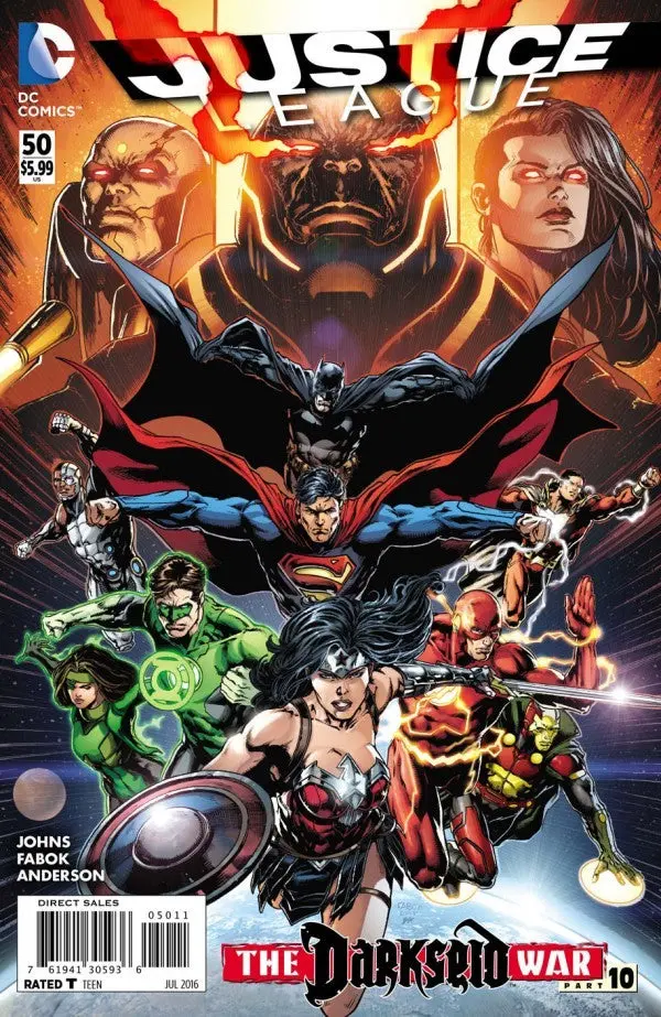 Justice League (Vol 2) #50 Vf 1