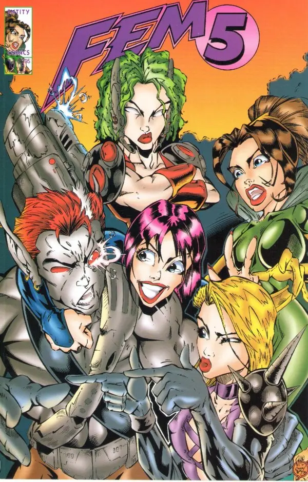Fem 5 (Vol 1) #1 D Var Vf 1