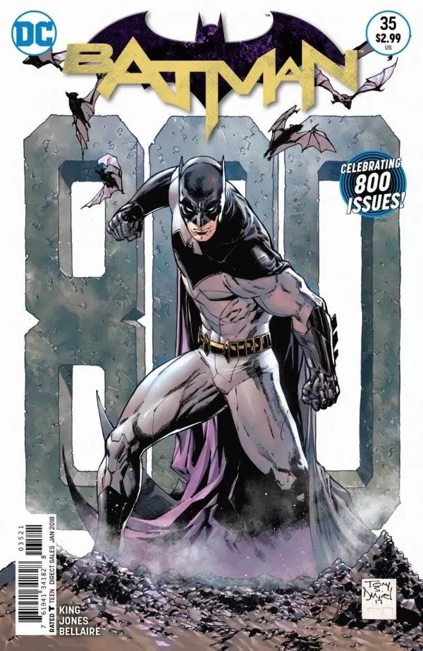 Batman (Vol 3) #35 Tony S. Daniel 800 Issues Variant Vf 1