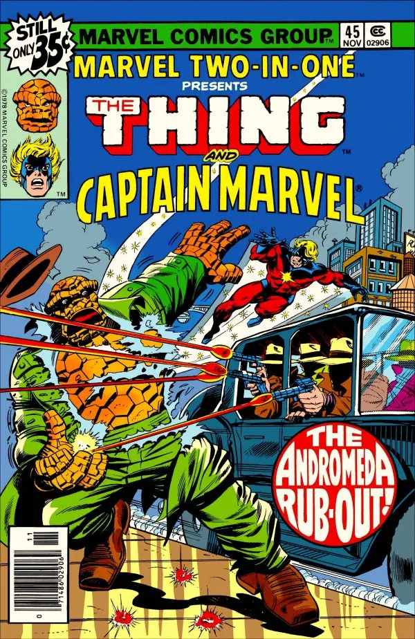 Marvel Two-In-One... Presents The Thing And Captain Marvel (Vol 1) #45 Fn 1