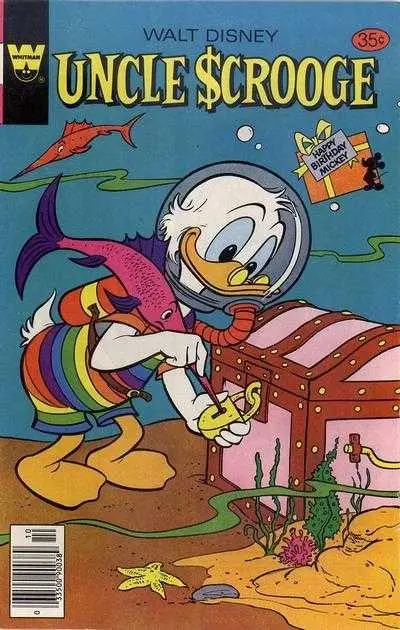 Walt Disney Uncle Scrooge (Vol 1) #157 Whitman Variant Gd 1
