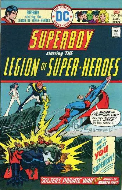 Superboy (Vol 1) #210 Vf 1